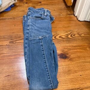 American Eagle Outfitters Women's Skinny Jeans in Blue Denim